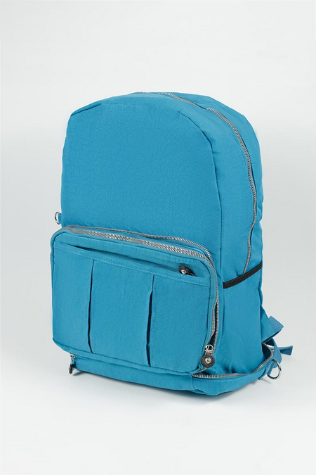 090592 Рюкзак KIPLING 42*28*18* бирюзовый